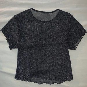 See-through Crop Top